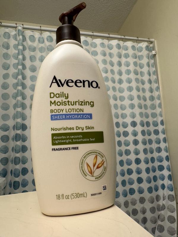 Daily Moisturizing Sheer Hydration Dry Skin Lotion | Aveeno®