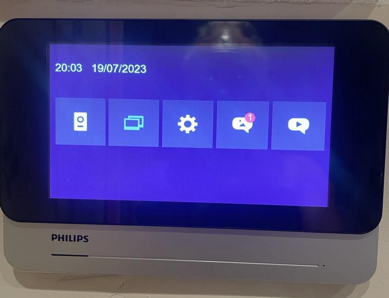 Philips Welcome - Visiophone - Eye Connect 2, Visiophone connecté au  Smartphone, Contrôle d'accès RFID, Fonction Message d'absence Visiteurs,  Fonction Intercommunication et Monitoring - 531036 : : Bricolage