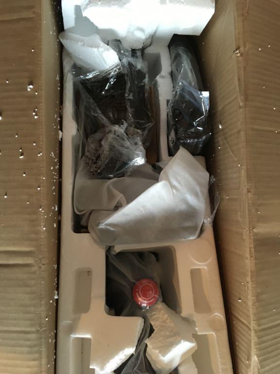 Photo submitted with review of product