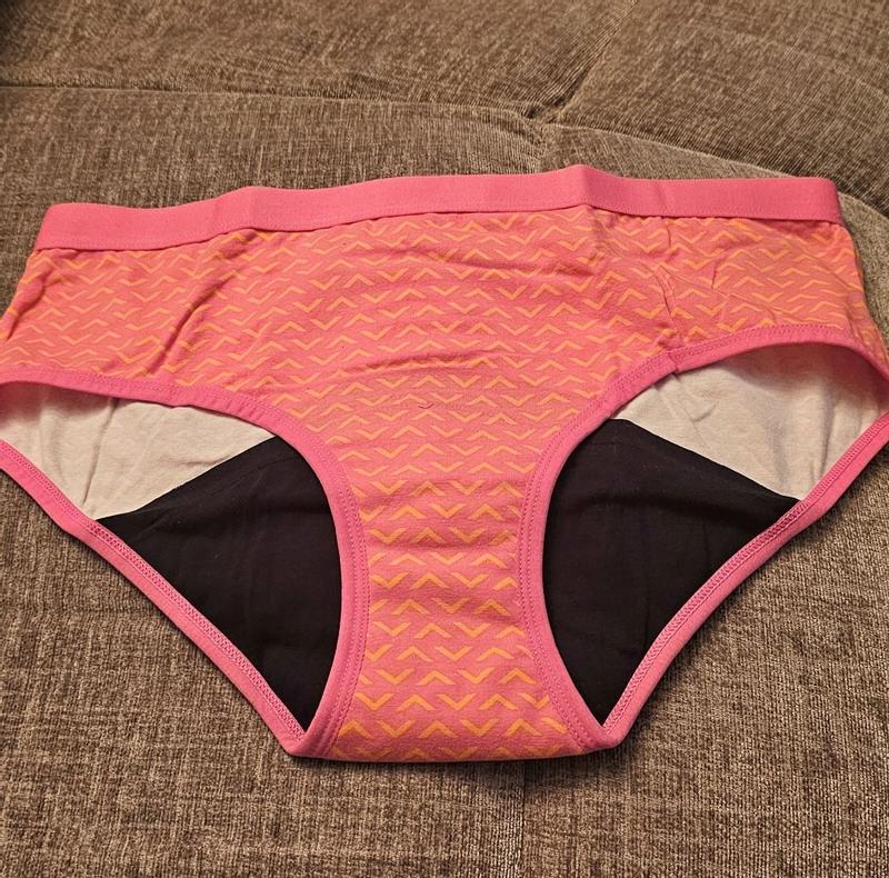 Pink Hipster Period Underwear