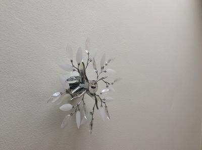 Plafonniere Met Kristallen : Bol vidaxl plafonniere kristal blaadjes