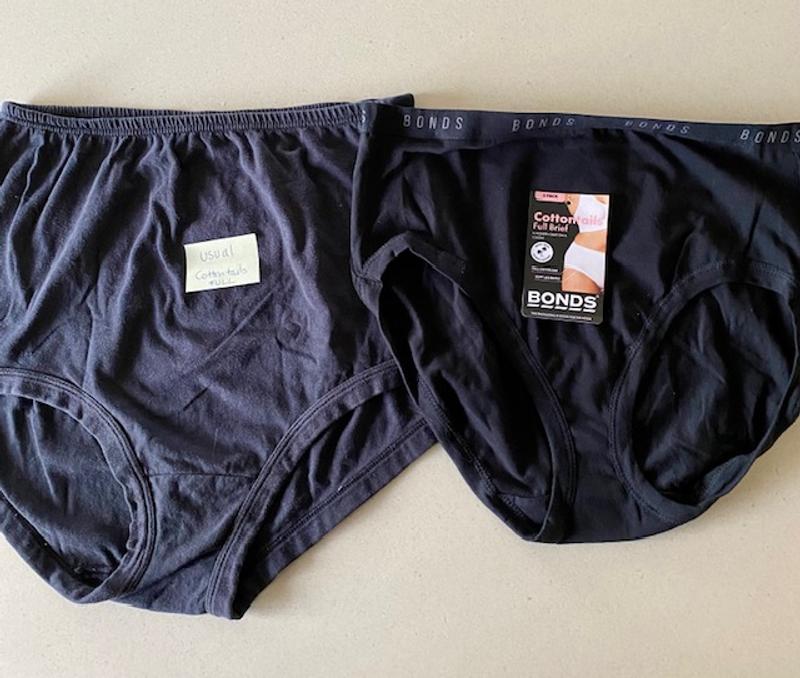 Bonds Cottontails Midi Briefs 3PK WY5P Base Blush Womens Underwear