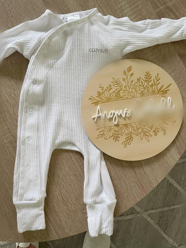 Bonds Pointelle Coverall in White MYER