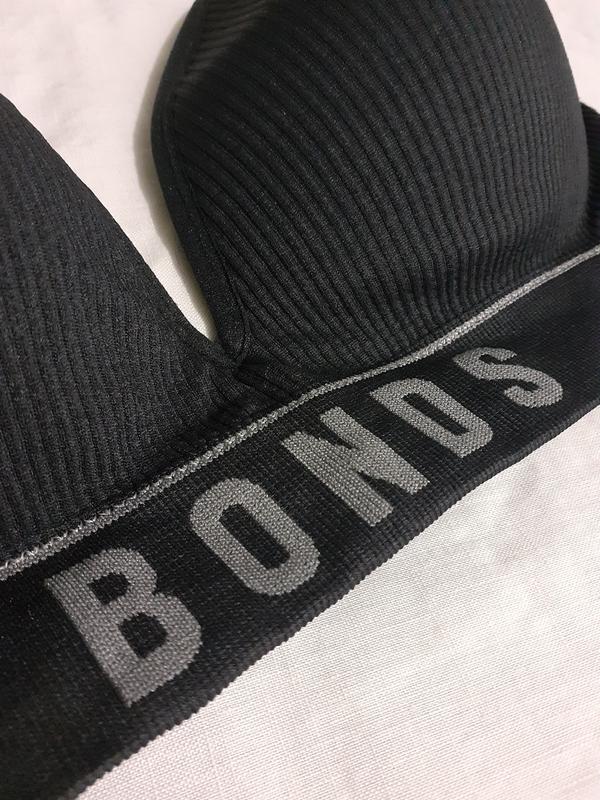 Bonds Hot Heritage Rib Wirefree T Shirt Bra In Black