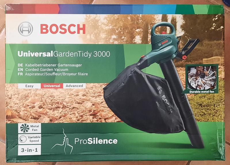 Aspirateurs de jardin Bosch Souffleur, Aspirateur électrique Home and  Garden UniversalGardenTidy 3000 06008B1001