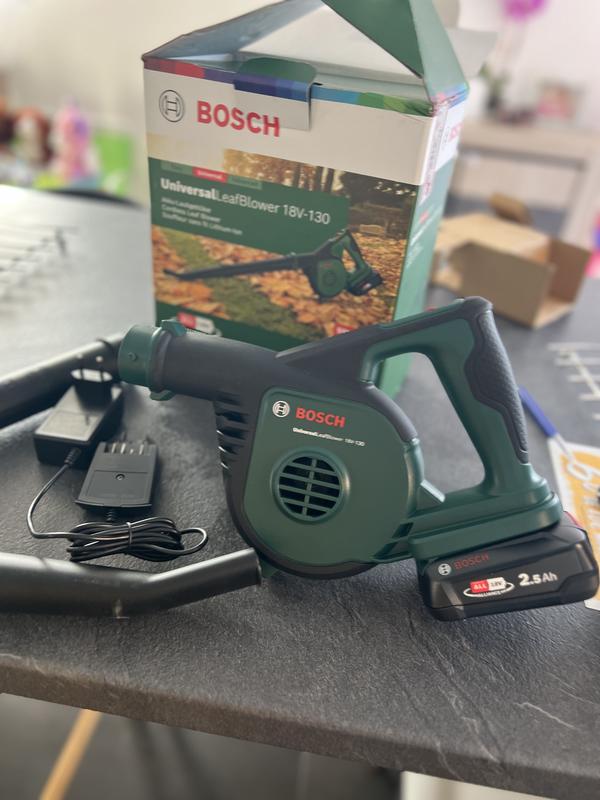 Bosch Souffleur de feuilles sans fil UniversalLeafBlower Kit, 18 V-130  2.5Ah