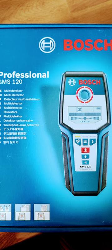 Ortungsgerät Bosch Professional GMS 120 inkl. Zubehör
