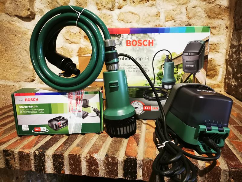 Bosch Home and Garden Pompe pneumatique sans-fil Bosch
