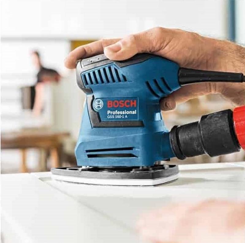 Levigatrice Orbitale Bosch Professional GSS 160-1 A Multi - Potente E Versatile Con Valigetta - Foto 4