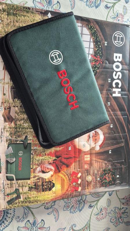 Calendrier De L'Avent Bosch Outils à Main 2024 - 33 Pièces Avec Tournevis Cliquet Et Sac