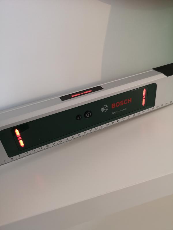 Livella A Bolla Bosch Da 12 Cm - Mini E Compatta, Con Bolla Fluorescente, Alluminio, Per Allineamenti Precisi - Foto 4