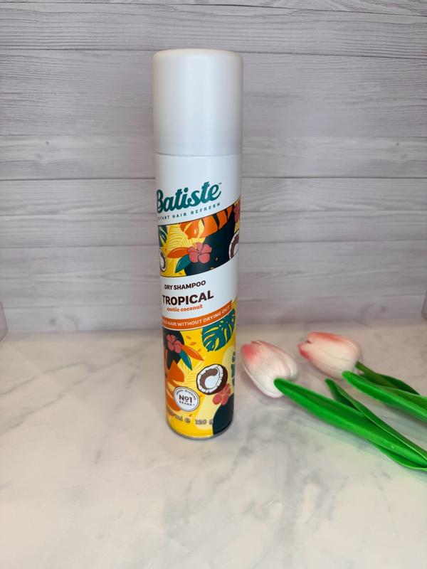 Batiste Dry Shampoo Tropical, Exotic Coconut Fragrance Dry Hair