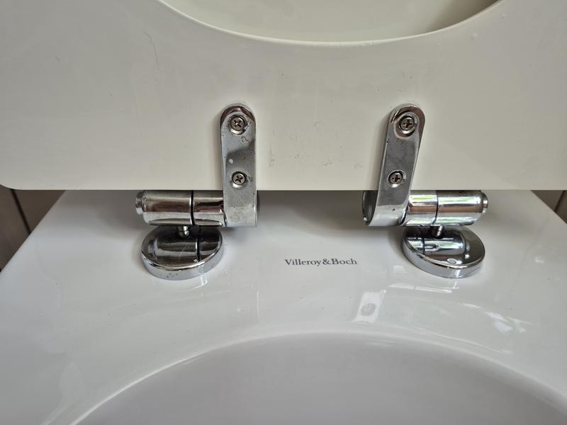 Toilettensitz Aus Holz Für EOS Keramik Serie Mistral – Weiß, Mit Polyesterharz-Beschichtung, Inkl. Scharnieren