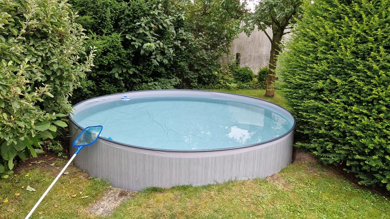 Fertig eingebaut und befüllt