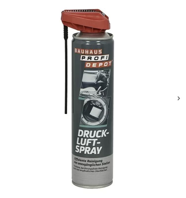 Irreführende Bezeichnung Druck-Luft-Spray