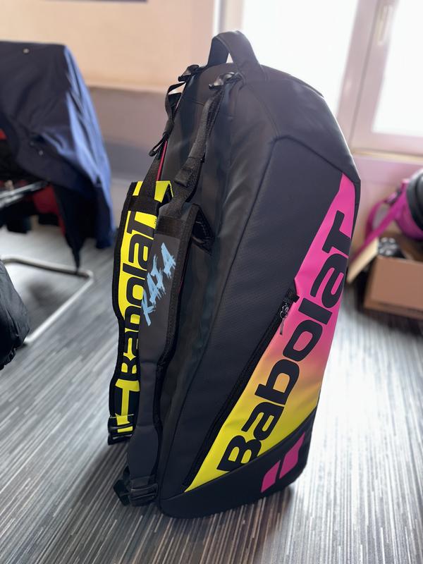 Take a closer look at the Babolat Pure Aero 6 Pack Tennis Bag (new for  2023) 