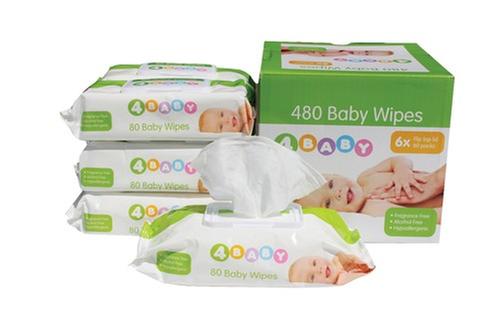 4Baby Wipes 480 Box - Wipes | Baby Bunting