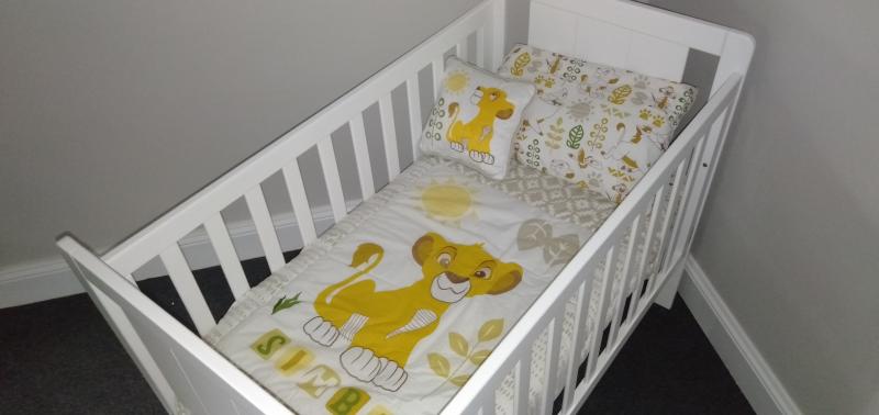 baby bunting lion king cot set