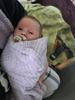 When my daughter was newborn, she is now 5 months old