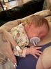 my baby is a 8 week preemie - currently 2.5kg & even though it looks massive, she loves them