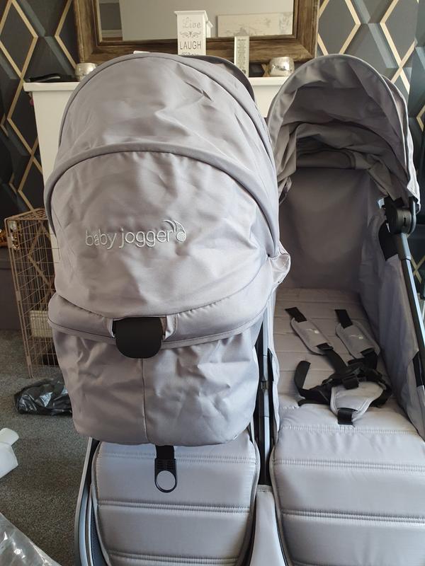 Baby jogger double with carrycot best sale