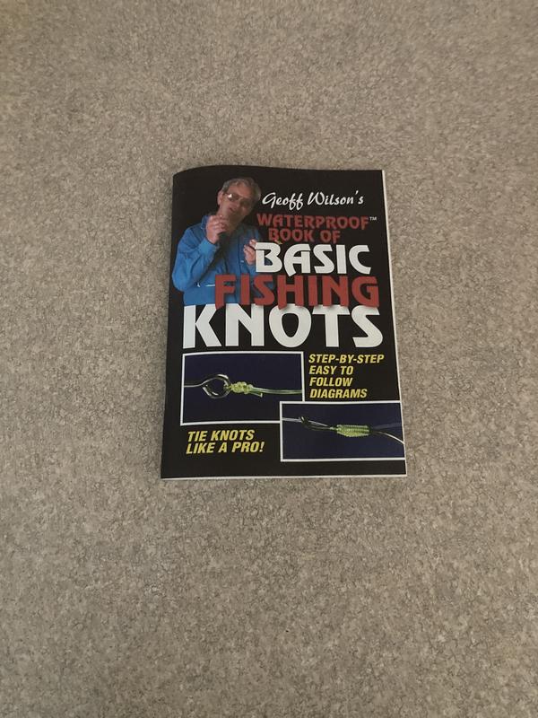 AFN Waterproof Book of Basic Fishing Knots