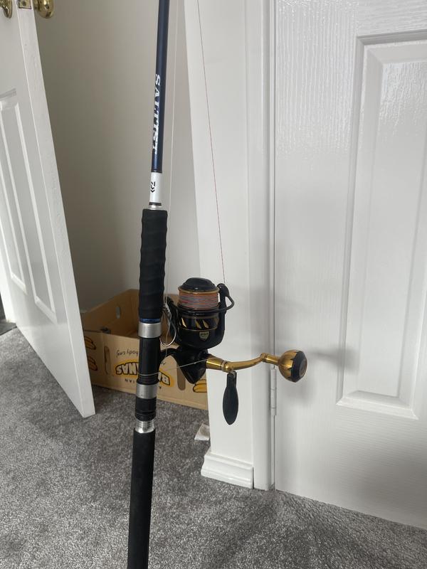bcf penn fishing reels Battle IV 5000 LE BTLIV5000LE802MH Reel / Rod Combo 8' 12  Tuppens Leveline Slow Oscillation System facilitates flawless line lay Penn Bcf Fishing Rod Combos