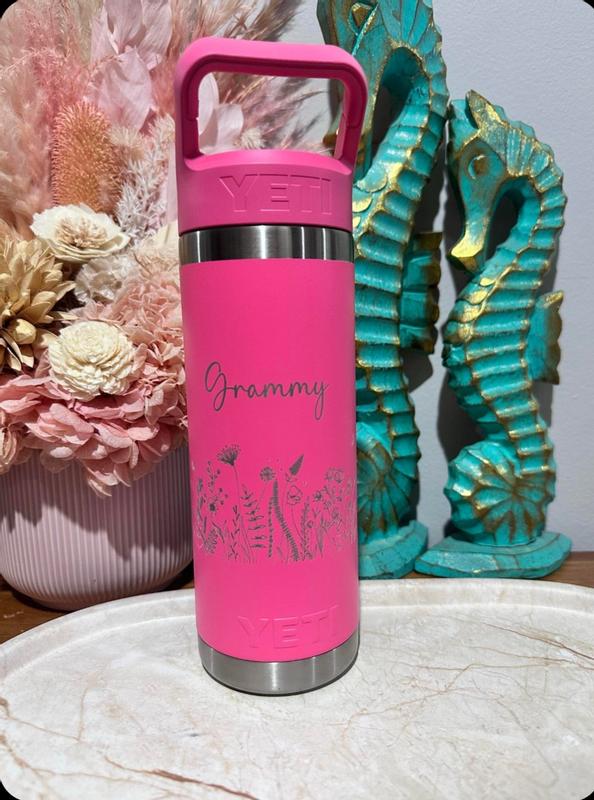 イエティ ランブラー 18oz タンブラー ボトル 　トロピカルピンク YETI Rambler 18oz 530ml 水筒 イエティ ランブラー ボトル