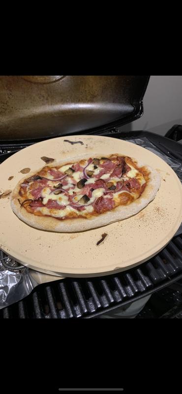 Pizza stone weber clearance q