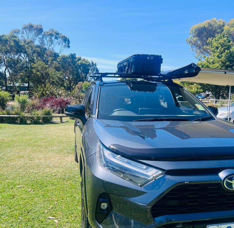 My RAV4 has a built-in rod holder. : r/flyfishing