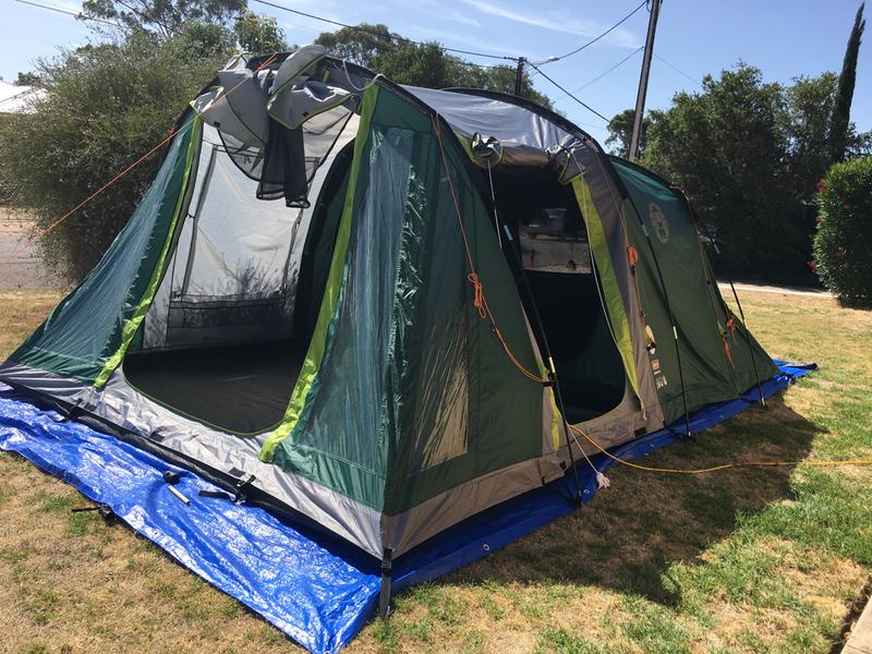 coleman mosedale darkroom dome tent 9 person