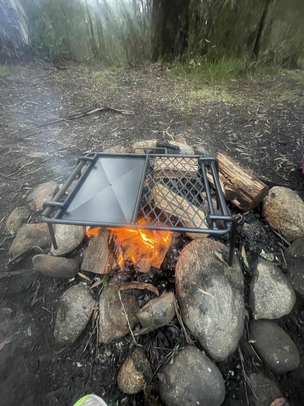 Camp fire hotsell bbq plate