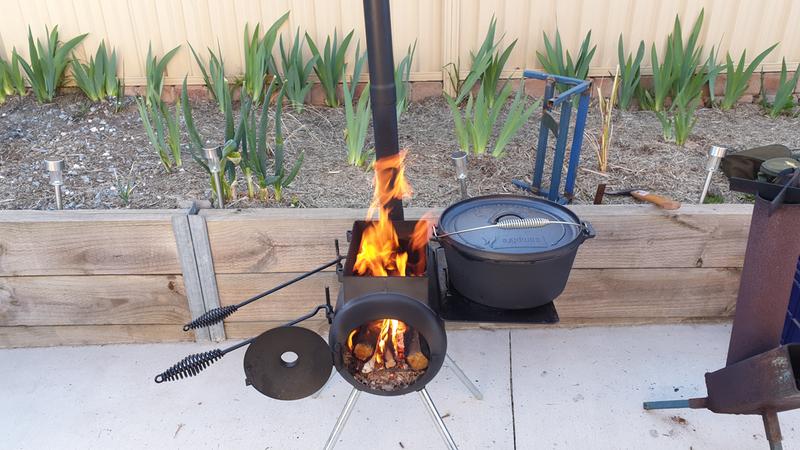 Ozpig Traveller Wood Fired Stove Bcf