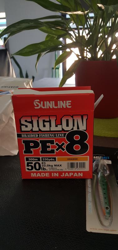 SUNLINE Siglon Braid PEx8 Orange