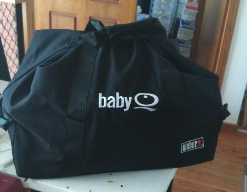 weber q rolling duffel bag