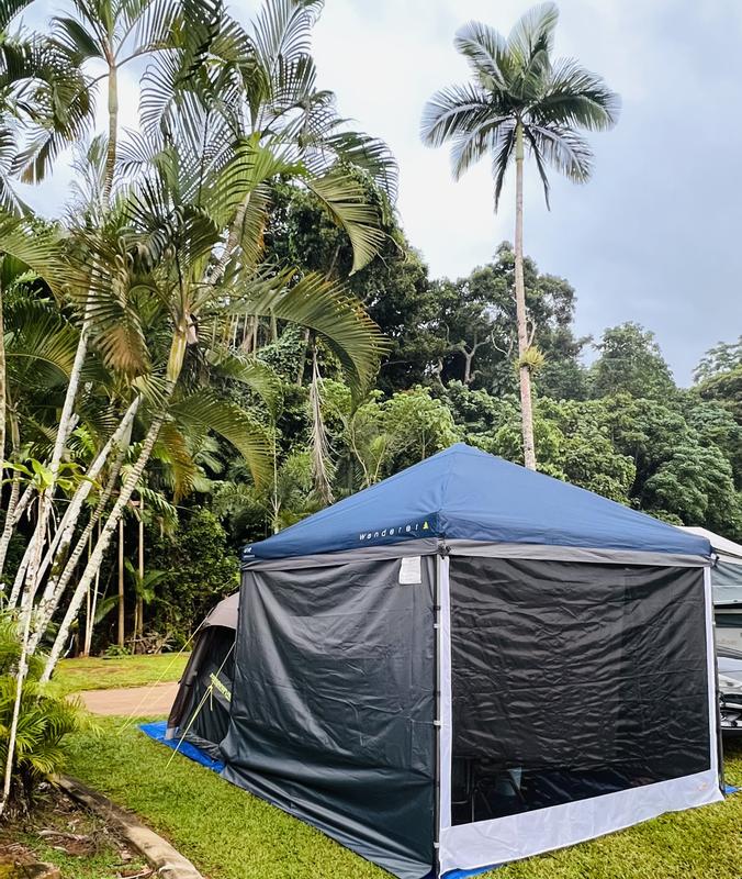 Camping gazebo with walls hotsell