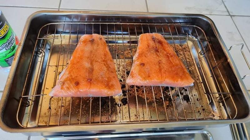 Pryml Deluxe Stainless Steel Two Burner Fish Smoker BCF