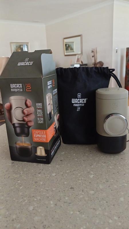 Mini Espresso Machine Wacaco Minipresso Review WACACO Minipresso
