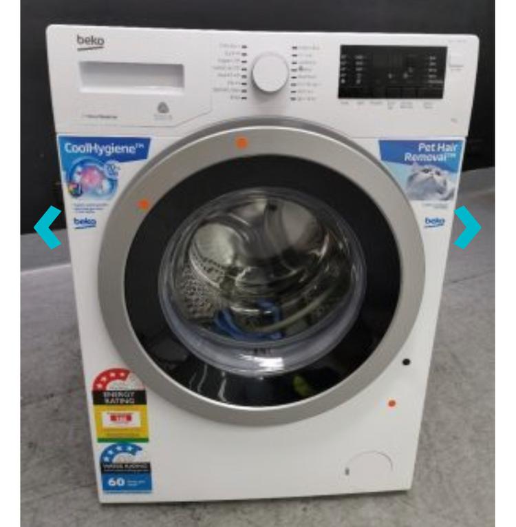 beko 7kg front load washing machine wmy7046lb2