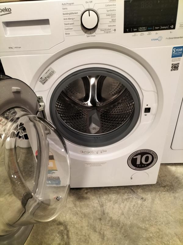 Front Load Washing Machine (10 Kg, 1400 Rpm) BFL1010W BEKO, 47 OFF