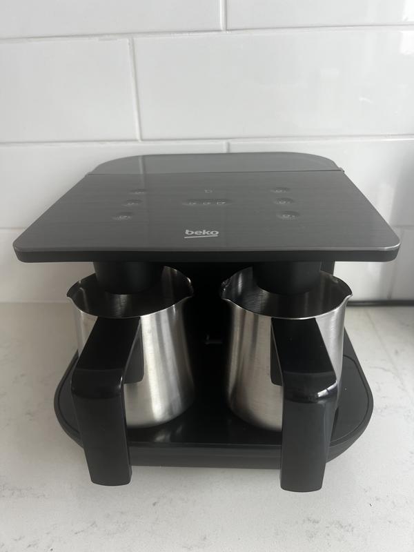 2-Cup Black Turkish Coffee Maker, BKK 2300 Siyah (ABD)