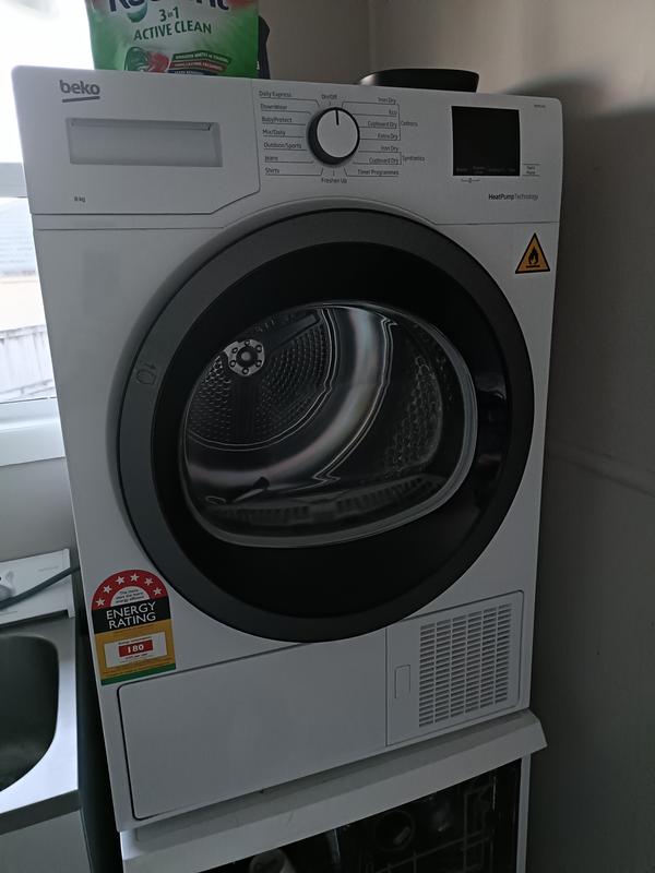 beko 10kg front load washing machine bfl1010w