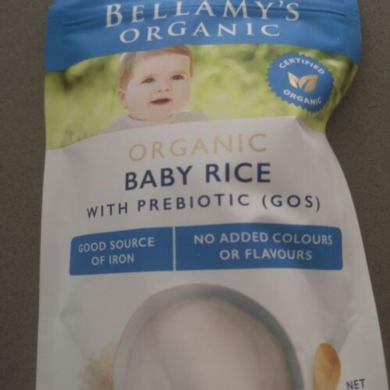 Bellamy's Rice Cereal Bellamy's Organic Baby Rice Cereal