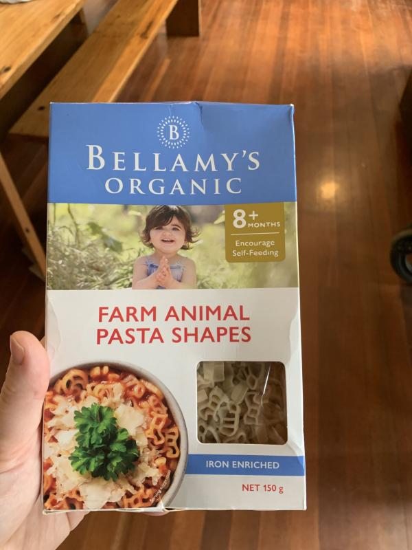 Farm Animal Pasta Shapes – Bellamy's Organic