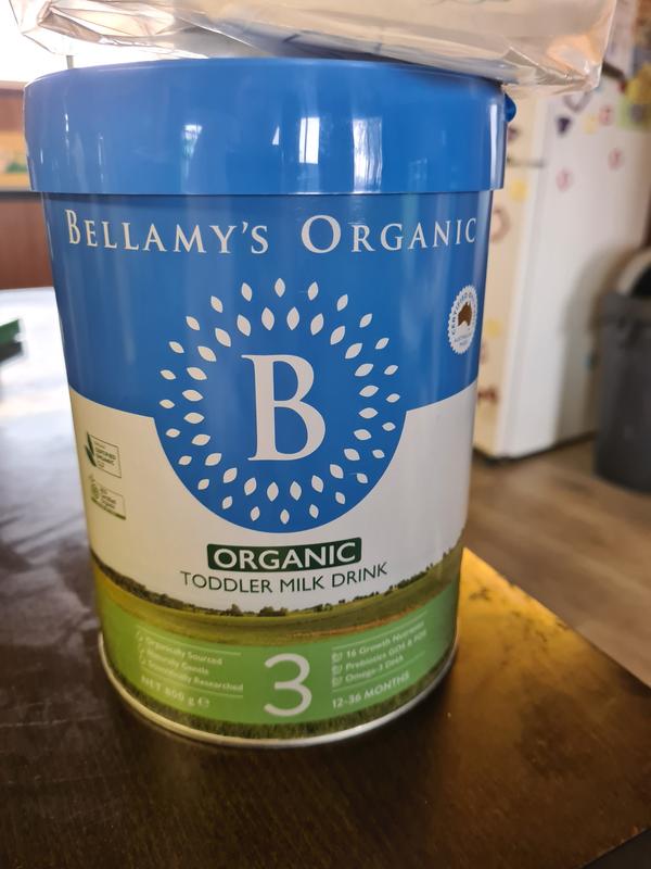 Buy Bellamy's Organic Infant Formula Step 3 900g | Coles
