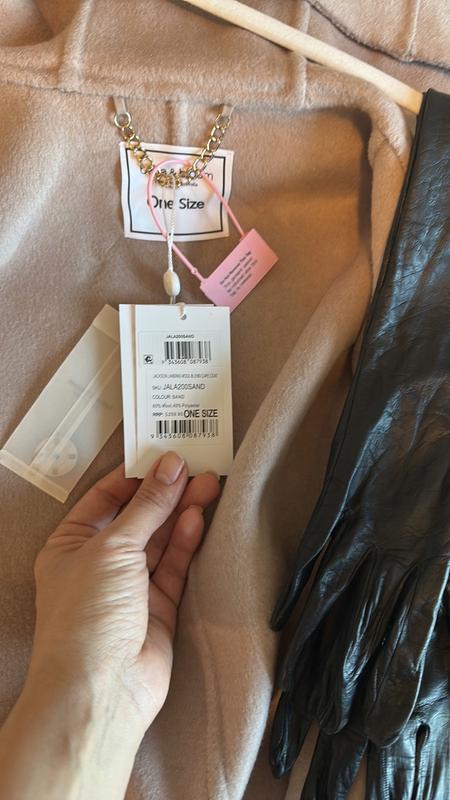 Wool Blend Cape Coat Camel – Belle & Bloom