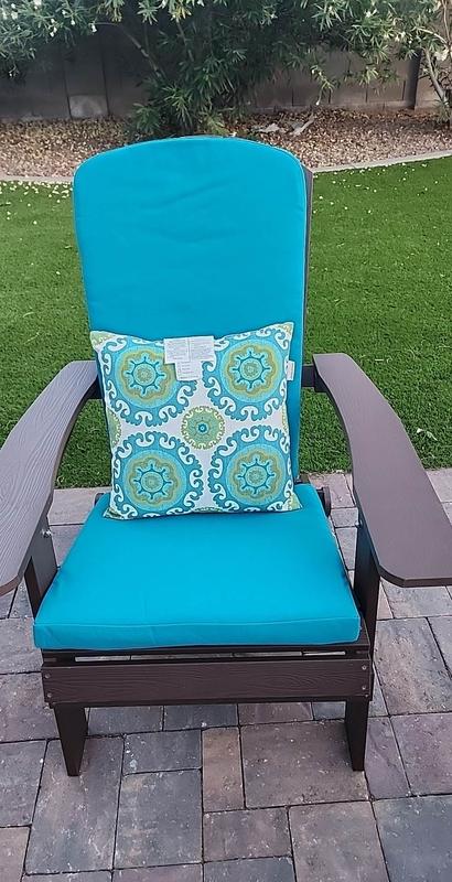 Cushion not included