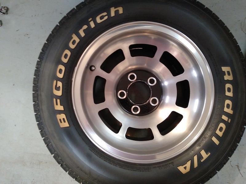 BFG Brown Letter Tires