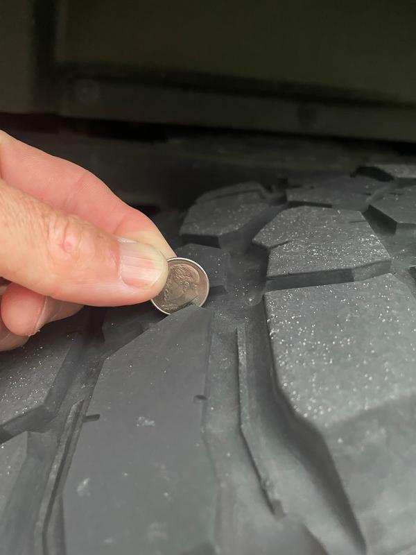 actually using a dime