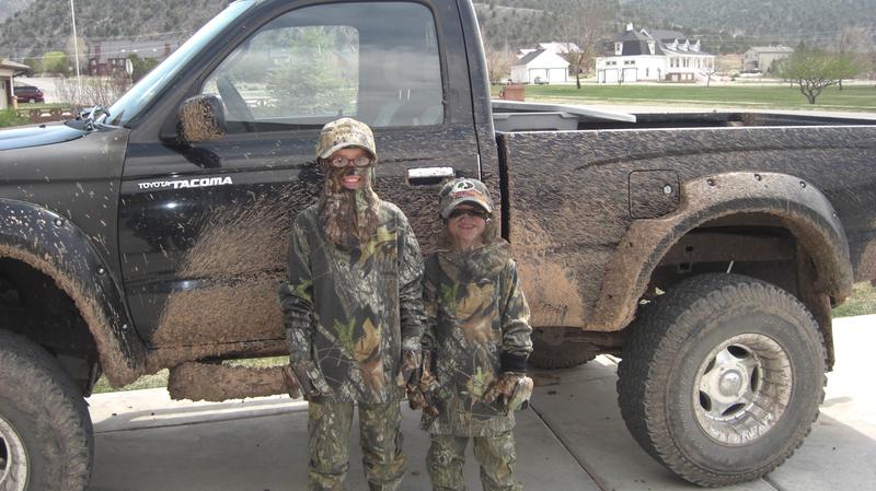 My most precious passengers, this was set 1 of 3 BFGs on this truck.